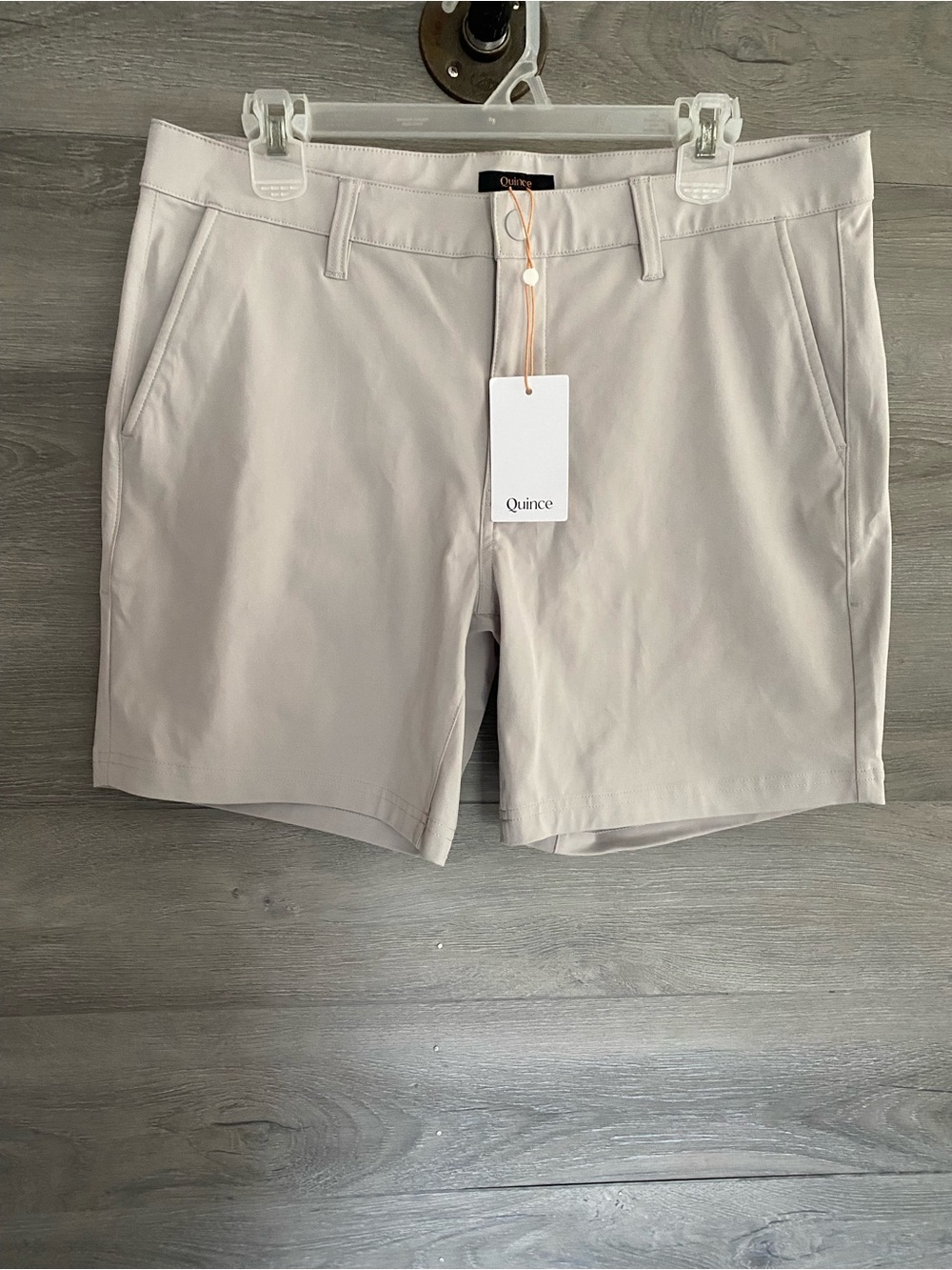 Quince ProTech Golf Shorts 7” Granite Grey